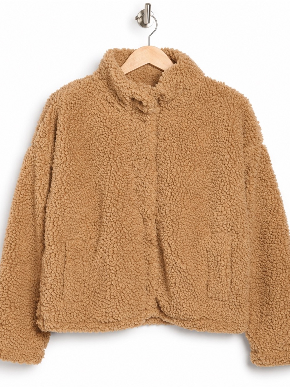 Thread & Supply Camel Teddy Jacket